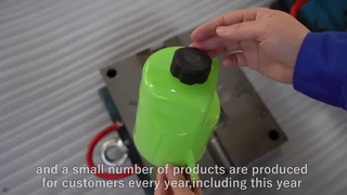 Πρόκειται για ένα καλούπι έγχυσης για την παραγωγή ανταλλακτικών αυτοκινήτων PA66